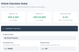 Airbnb Calculator Dubai
