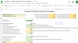 ROI Calculator for Long Term Lease