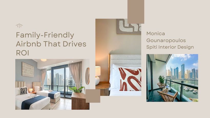 Dubai Airbnb | Interior Design | Monica Gounaropoulos
