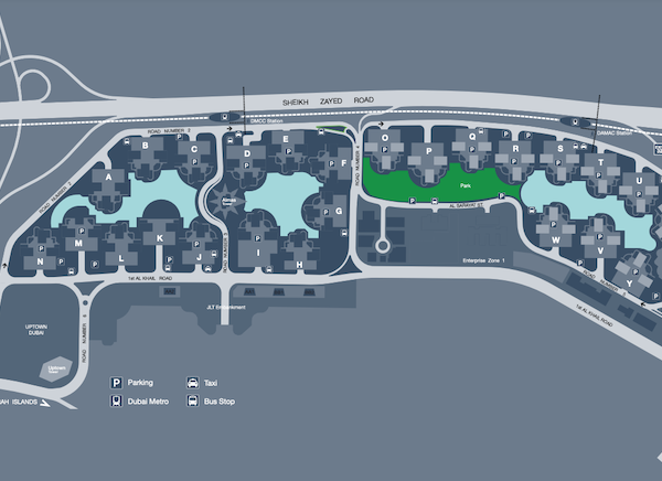 Jumeirah Lake Towers | JLT Clusters