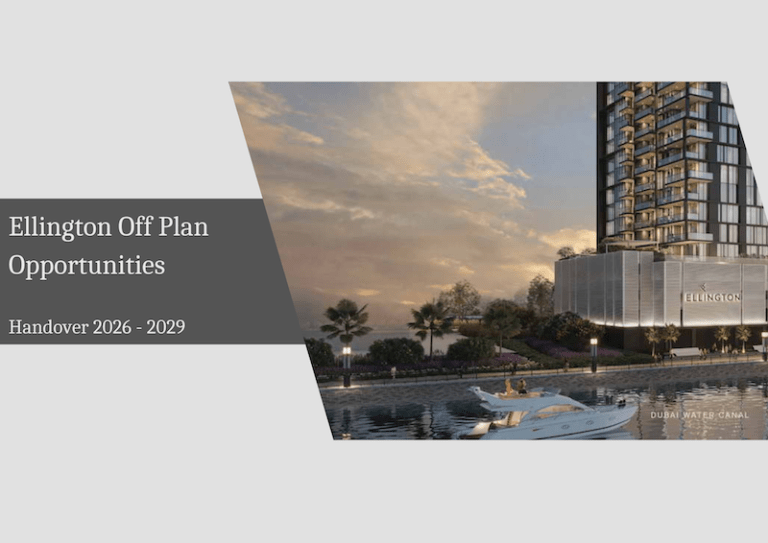 Off Plan Projects in UAE | Ellington Properties | Off Plan Properties